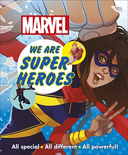 Book cover featuring Ms. Marvel and Miles Morales in superhero poses.
