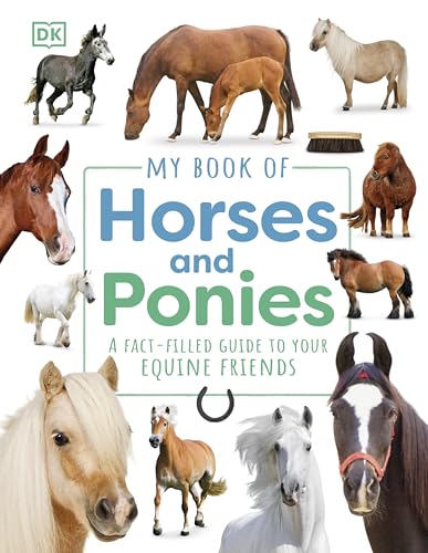 Book cover featuring multiple horses and ponies of various colors and breeds.