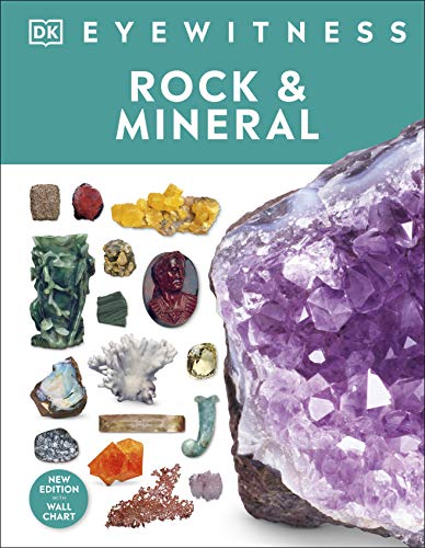 DK Eyewitness book cover featuring rocks, minerals, and a portrait.