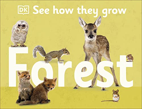 Book cover featuring a young owl, deer, squirrel, foxes, and mouse.