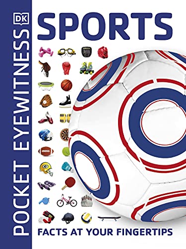 Pocket eyewitness book cover featuring a soccer ball and various sports equipment.