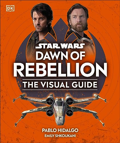 Star Wars book cover featuring Obi-Wan Kenobi, X-wing, and rebel symbol.