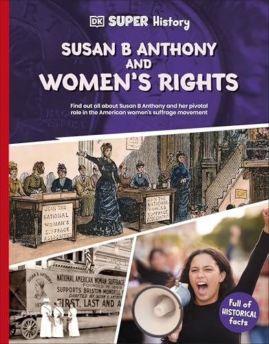 Book cover featuring Susan B. Anthony and historical women’s rights imagery.
