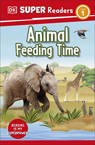 Book cover: elephant, giraffe, and other animals in a grassy landscape.