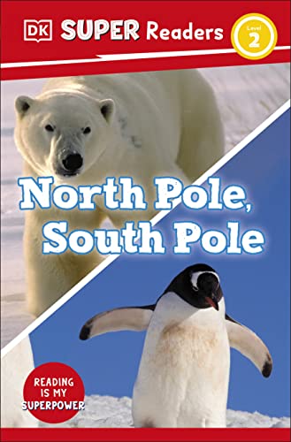 Book cover featuring a polar bear and penguin, split diagonally.