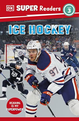 Book cover featuring ice hockey players in action on a rink.