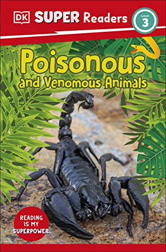 Book cover featuring a scorpion and snake, titled "Poisonous and Venomous Animals".