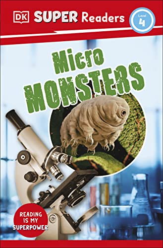 Book cover featuring a water bear and a laboratory microscope.