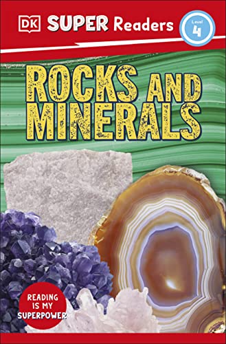 Book cover featuring rocks, minerals, and the title "Rocks and Minerals".