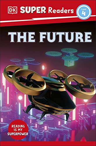 Book cover: "The Future" with a futuristic flying vehicle illustration.