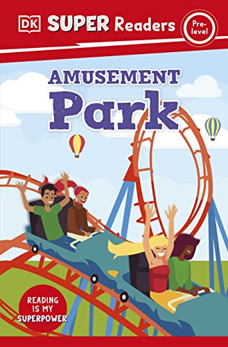 Book cover depicting children riding a colorful amusement park rollercoaster.