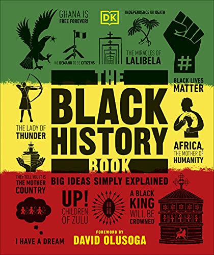Book cover with bold text “Black History Book: Big Ideas Simply Explained.”