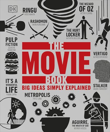 The Movie Book" cover with white film icons on a dark background.