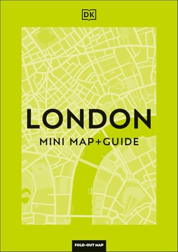 DK London Mini Map + Guide cover with green and white street map.