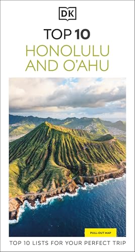 DK travel guide cover featuring Diamond Head and Honolulu coastline.