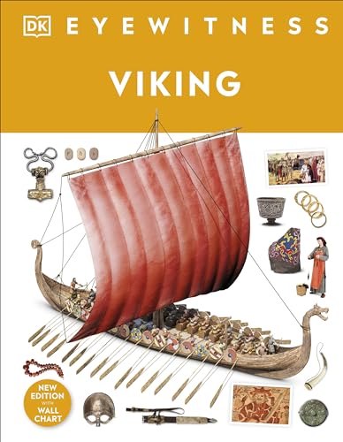 DK Eyewitness book cover featuring a Viking longship and artifacts.