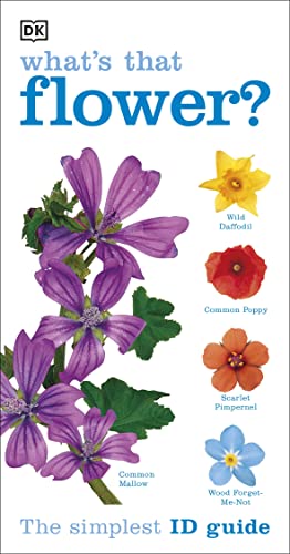 Book cover featuring colorful flower photographs and the title "What's that flower?".