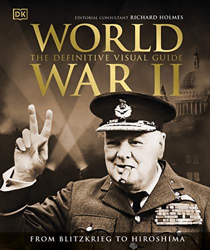 Book cover featuring Winston Churchill making a V sign with a cigar in his mouth.