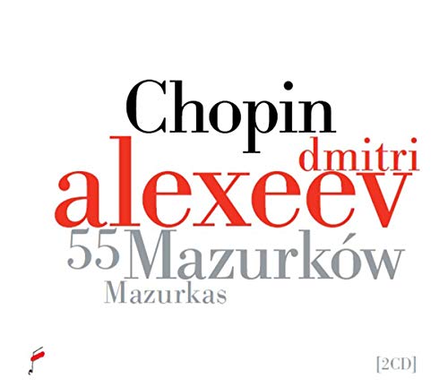 CD cover for Chopin’s 55 Mazurkas performed by Dmitri Alexeev.