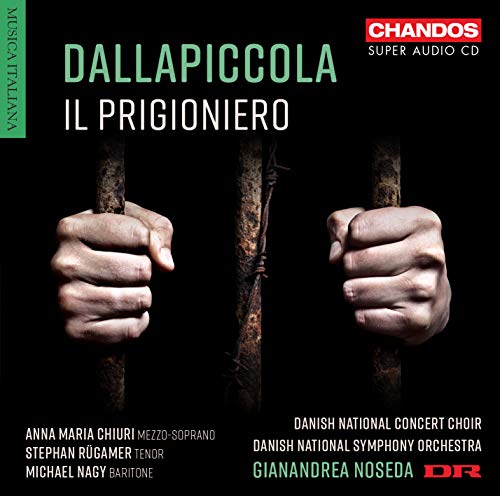 "CD cover with hands gripping prison bars, black background, artist and title information."