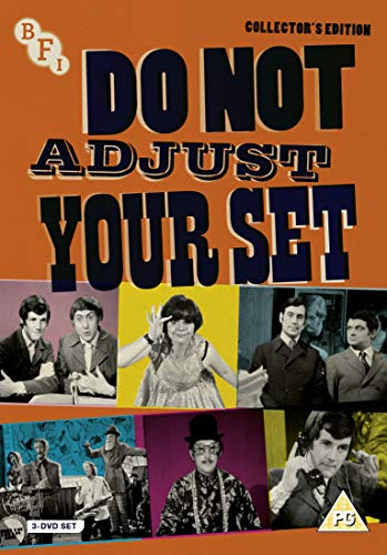 Do Not Adjust Your Set" DVD cover with collage of 1960s performers.