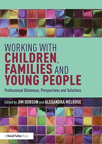 Book cover: "Working with Children, Families and Young People" with colorful mosaic.