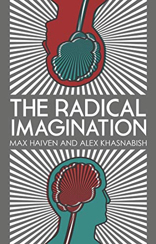 Book cover with two stylized human silhouettes and brains against a gray sunburst background.