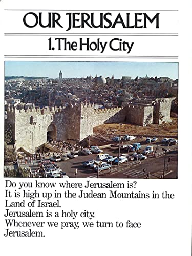 Book cover with a historical image of Jerusalem’s city walls and traffic.