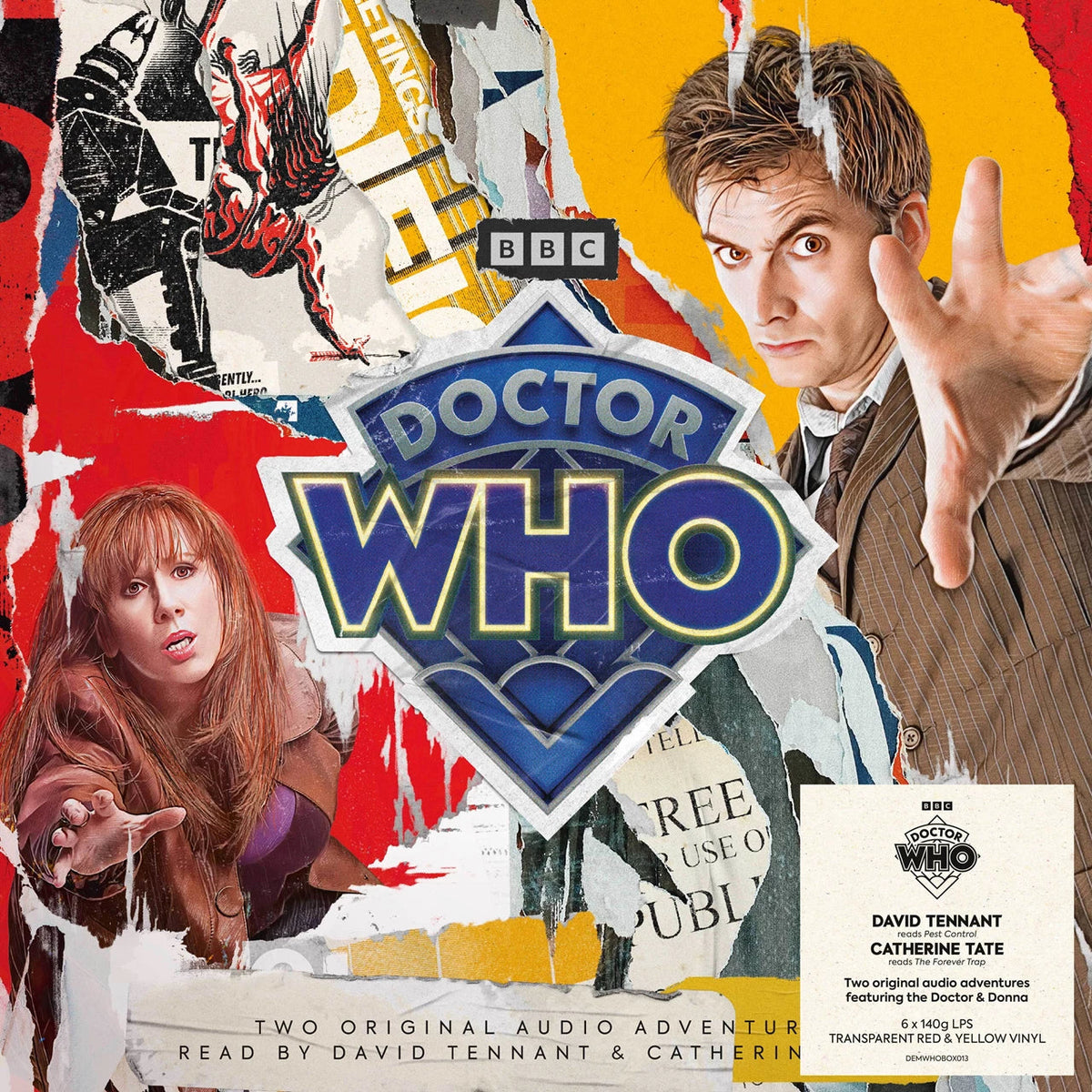Doctor Who - Pest Control & The Forever Trap (Colour) [VINYL]