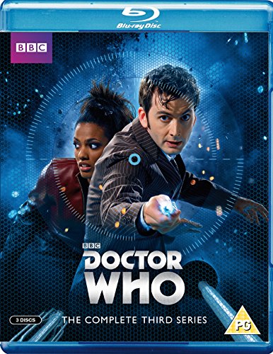 Doctor Who Series 3 Blu-ray cover featuring the Doctor and Martha Jones.