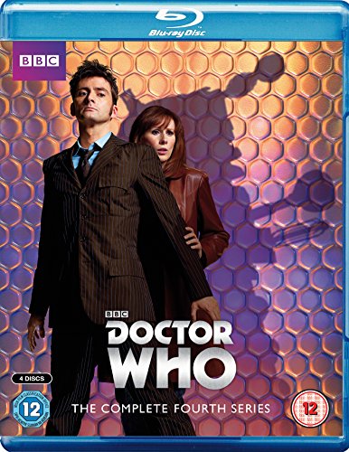 Doctor Who Series 4 Blu-ray cover featuring David Tennant and Catherine Tate.