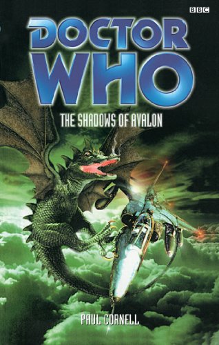Doctor Who book cover featuring a dragon and futuristic vehicle.