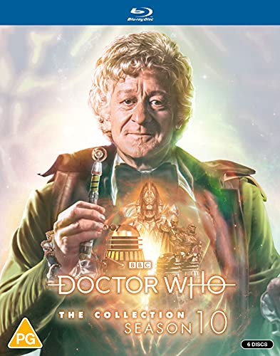 Blu-ray cover for Doctor Who Season 10 featuring the Second Doctor.