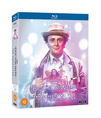 Doctor Who Season 24 Blu-ray box set featuring the Seventh Doctor in a hat.