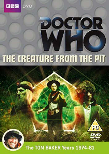 DVD cover for Doctor Who: The Creature From The Pit featuring Tom Baker.