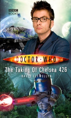 Book cover featuring the Ninth Doctor and a robotic figure with a gun.