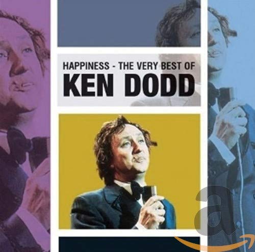 CD cover featuring multiple images of Ken Dodd in a suit holding a microphone.