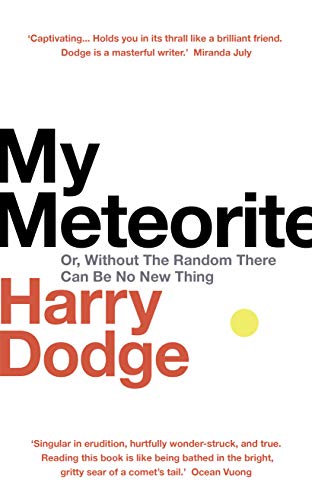 Book cover with black and red text on white background and a yellow circle.
