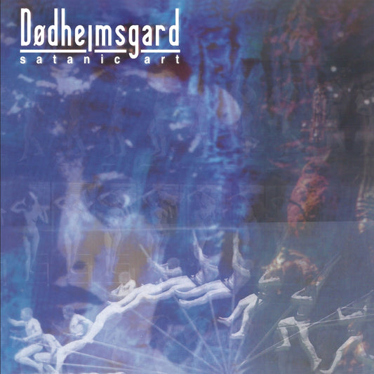 CD cover for Dodheimsgard’s “Satanic Art” with ghostly figures.