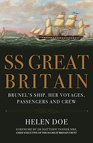 Book cover depicting the SS Great Britain sailing ship and title text.