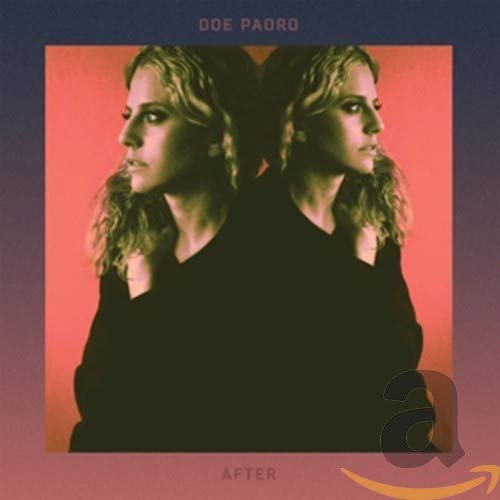 CD cover for Doe Paoro’s “After” featuring a mirrored portrait of a woman.