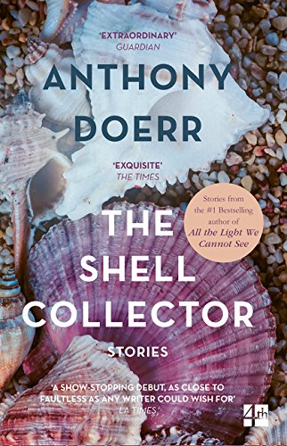 Book cover with a pile of seashells and the title "The Shell Collector".