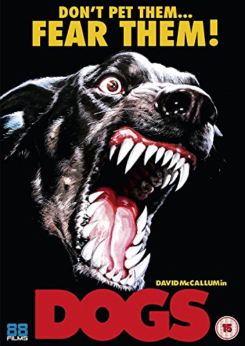 DVD cover art showing a snarling dog with bared teeth against a black background.