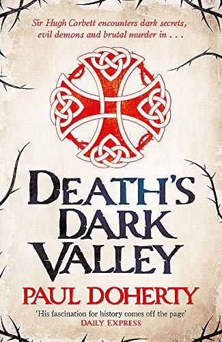 Book cover: “Death’s Dark Valley” with a red cross and dark text.