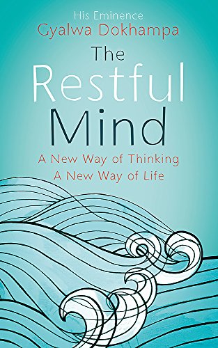 Book cover: "The Restful Mind" with teal waves and white text.