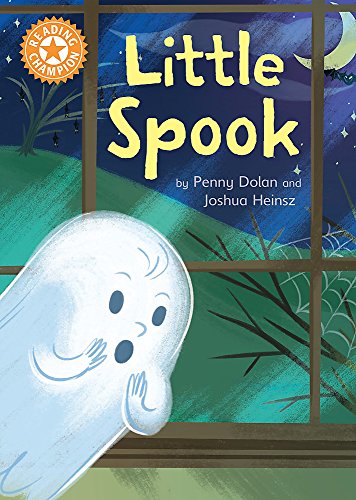 Book cover: "Little Spook" features a friendly ghost at a window.