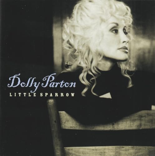 Dolly Parton album cover, "Little Sparrow", sepia-toned portrait.
