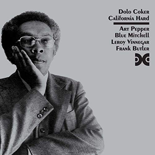 CD cover featuring a portrait of Dolo Coker with text listing musicians.