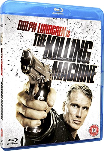 Blu-ray cover featuring Dolph Lundgren aiming a handgun toward the viewer.
