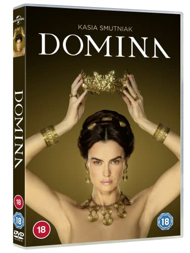 DVD cover for "Domina" featuring a woman with golden jewelry.